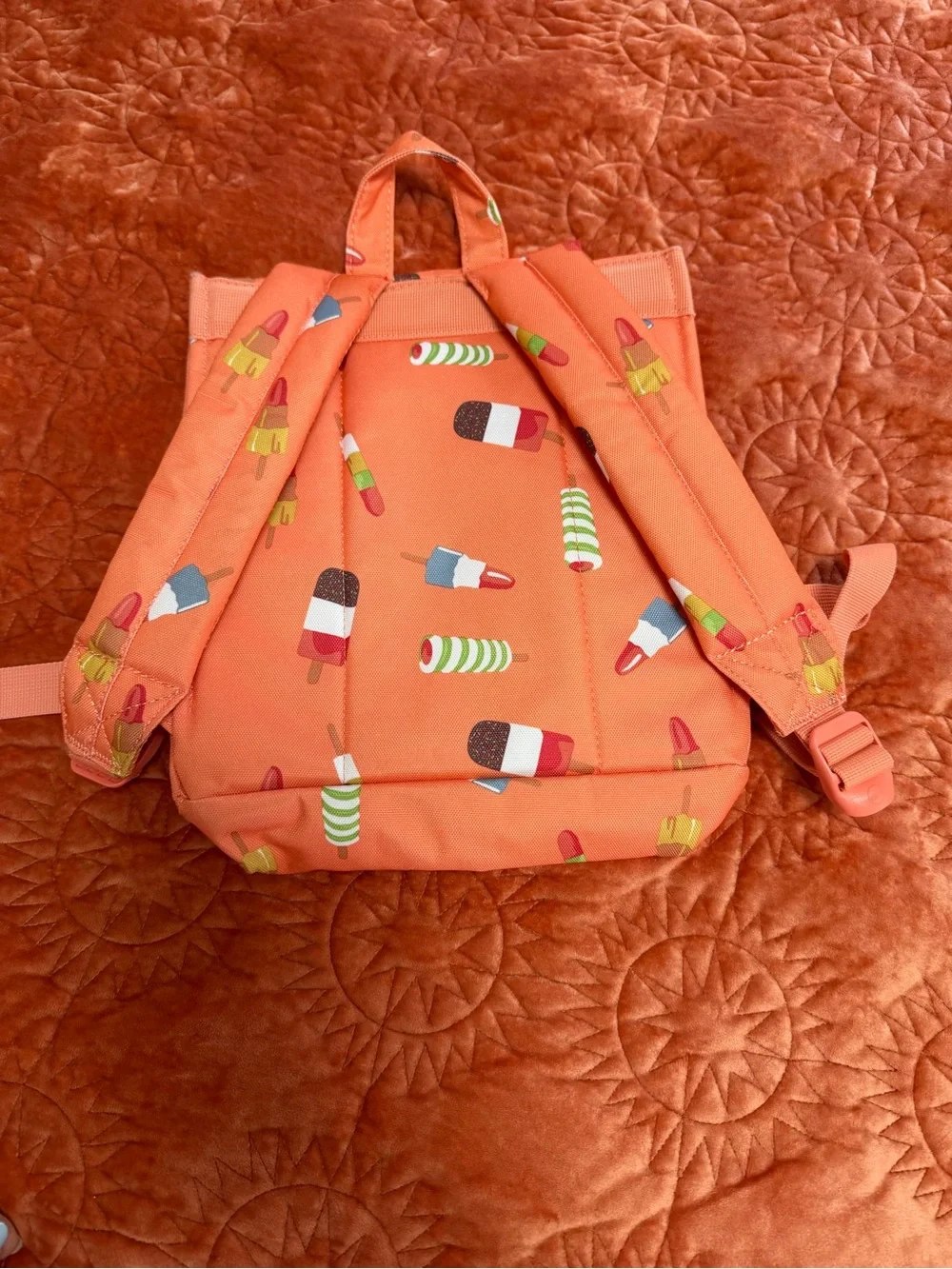 Herschel Supply Company Kids' Orange Popsicle Pattern Backpack